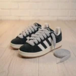 Lacets "Fluffy" XXL – Effet Peluche (Style Skater Y2K) - vue 1