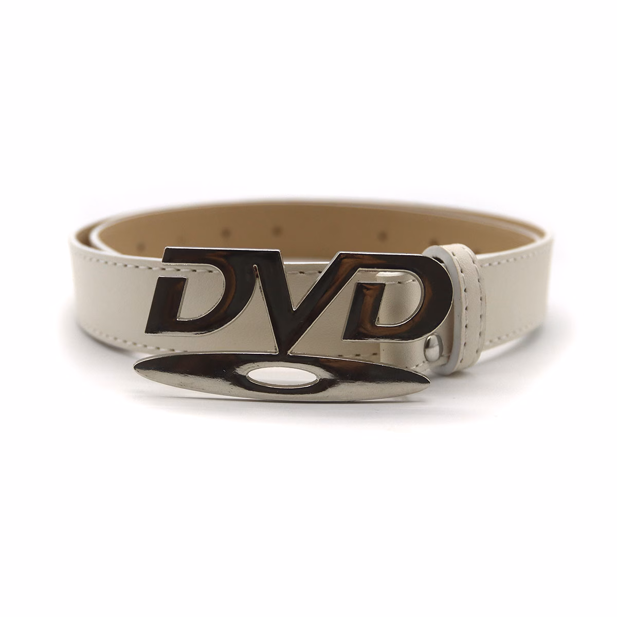 Ceinture "DVD" – Noir (Style Skater Y2K) - vue arrière